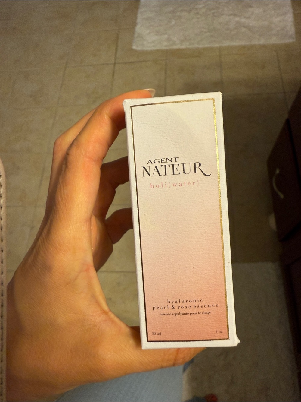 Agent Nateur Holi (Water) Hyaluronic Pearl & Rose Essence - Pink Ombre Box